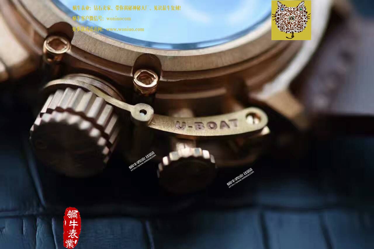 【视频解析】UB厂1:1复刻手表U-BOAT青铜腕表 / UB005
