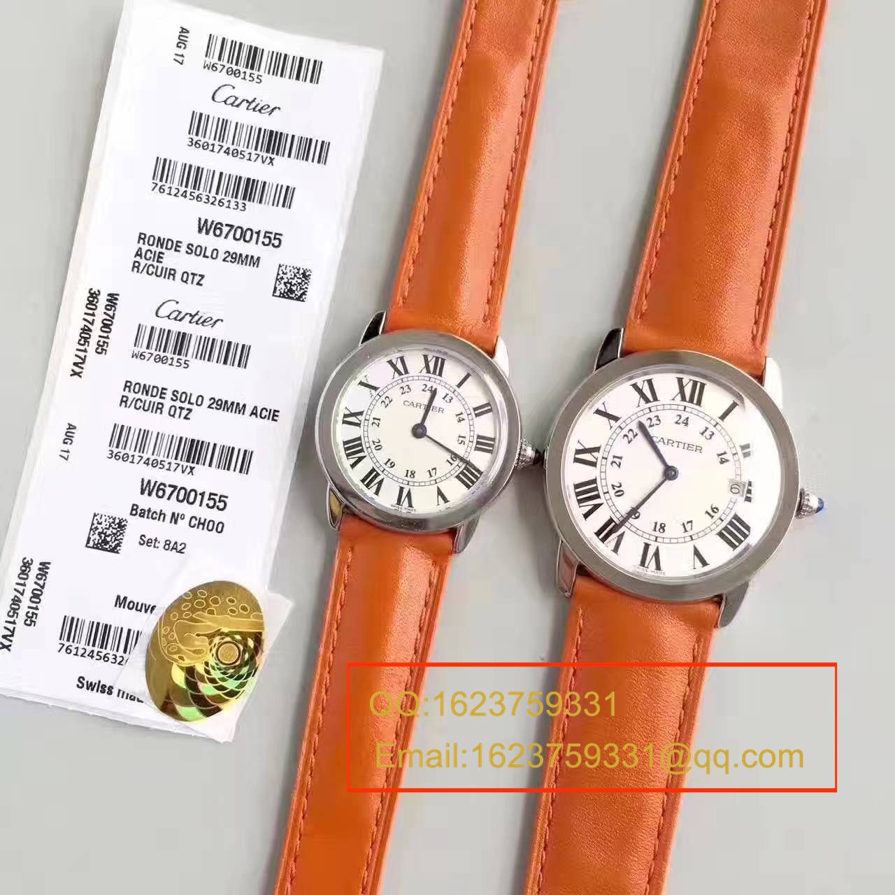 【K11厂正品开模顶级复刻手表】卡地亚RONDE DE CARTIER伦敦SOLO系列W6700155、W6700255女士石英腕表 / KAD078