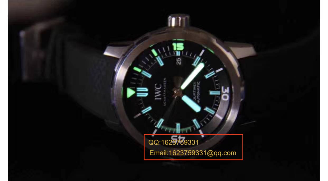 【独家视频测评1:1超A高仿手表】万国海洋时计系列CHRONOGRAPH计时IW329001腕表 / WG165