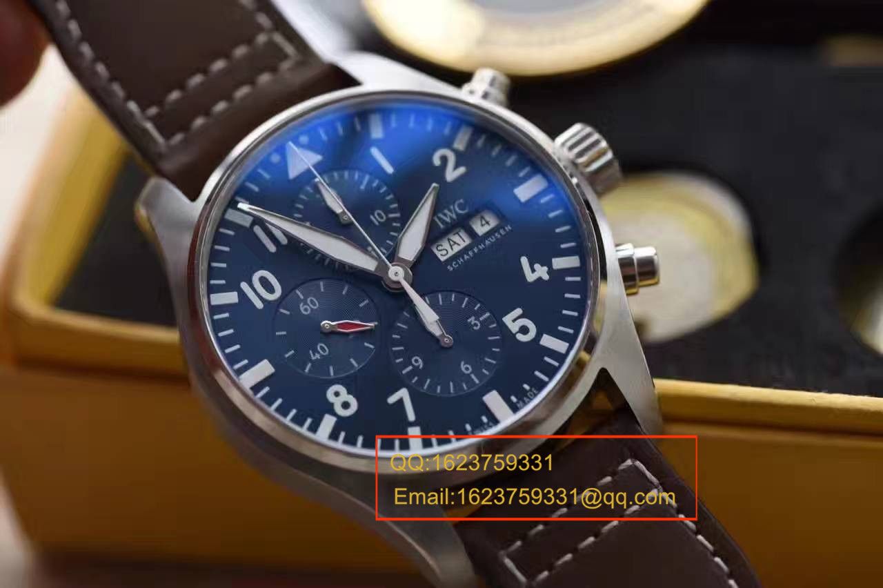 【ZF厂顶级高仿复刻手表】万国飞行员系列飞行员计时腕表“小王子”特别版系列 IW377714腕表 / WG238