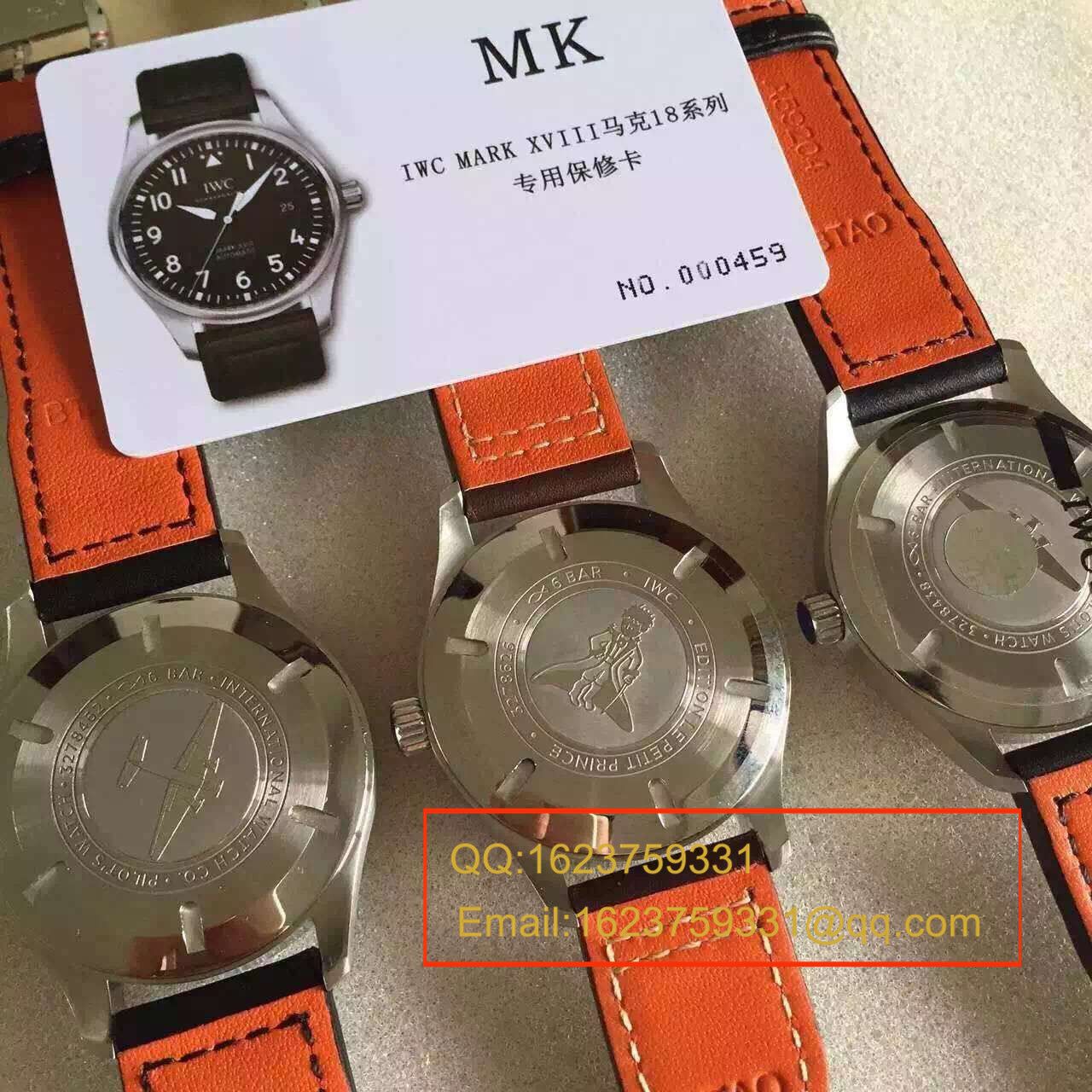 【独家视频测评MK厂1:1顶级精仿手表】万国飞行员马克十八飞行员腕表系列IW327011腕表 / WG243