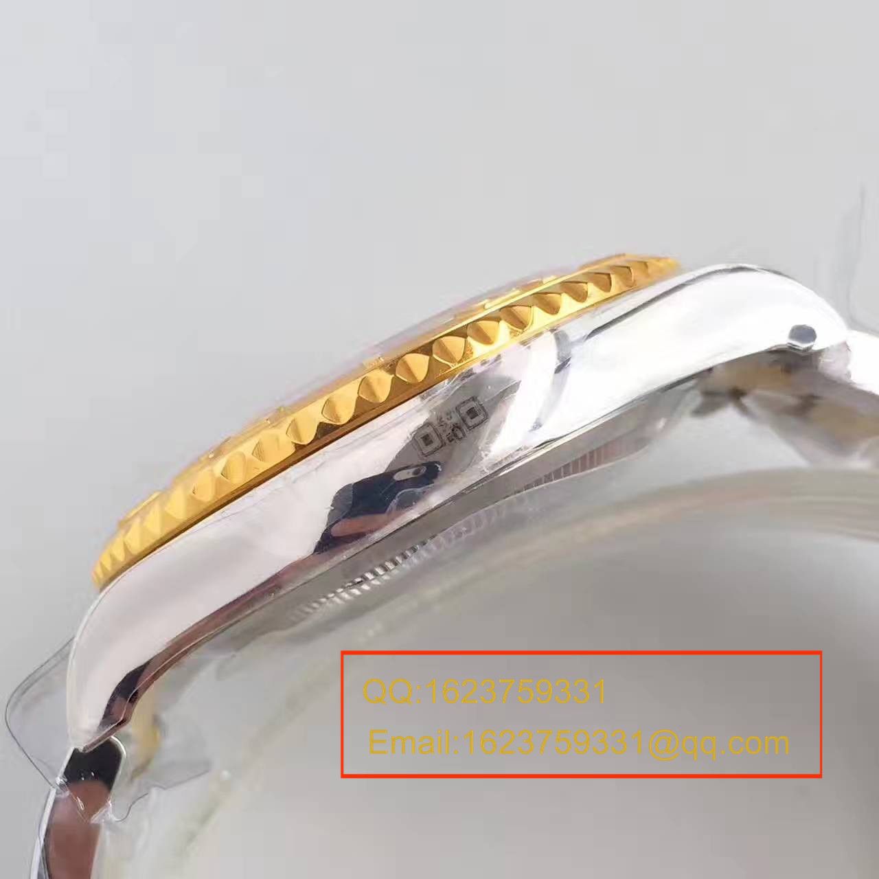 【JF厂一比一超A高仿手表】劳力士游艇名仕型系列168623-78753 香槟色表盘腕表 / RBc098