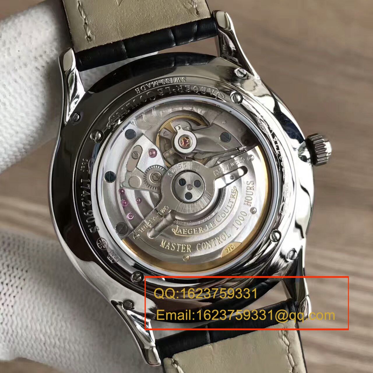 【台湾厂一比一高仿手表】积家超薄大师系列Q1288420腕表 / JJ092