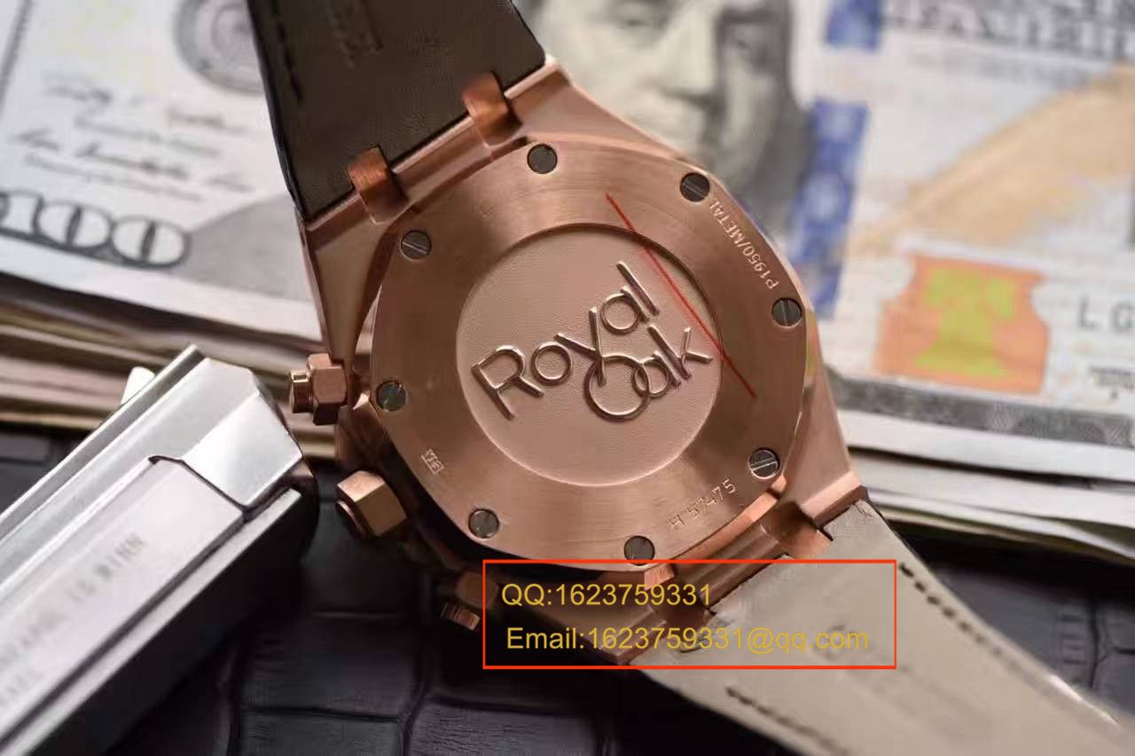 【独家视频测评JF1:1顶级复刻手表】爱彼皇家橡树系列26320OR.OO.D002CR.01腕表 / APBC107