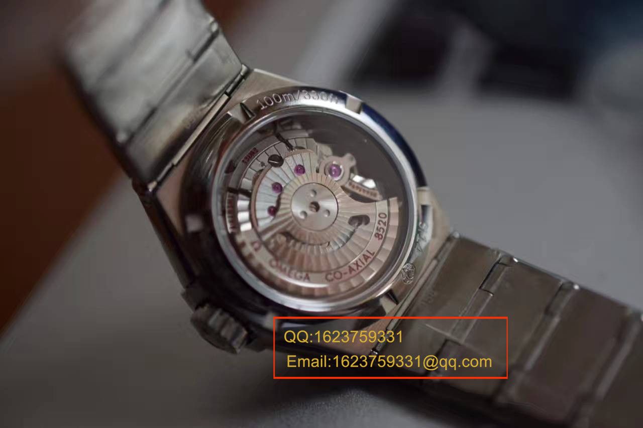 【V6厂一比一超A精仿手表】欧米茄星座轻羽系列123.15.27.20.55.001 女士机械手表 / M164