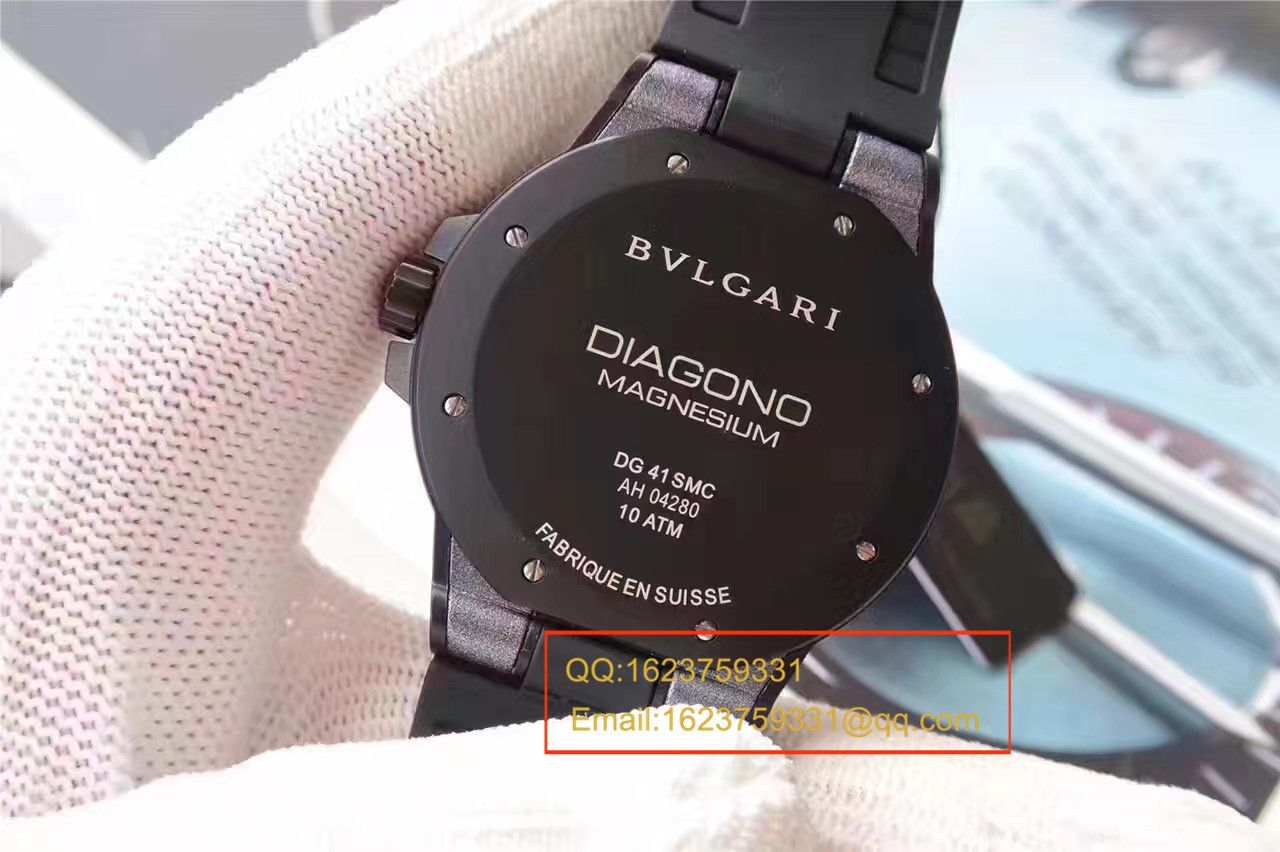 【GF厂一比一超A精仿手表】宝格丽DIAGONO系列102307 DG41C14SMCVD腕表 / BGB0013
