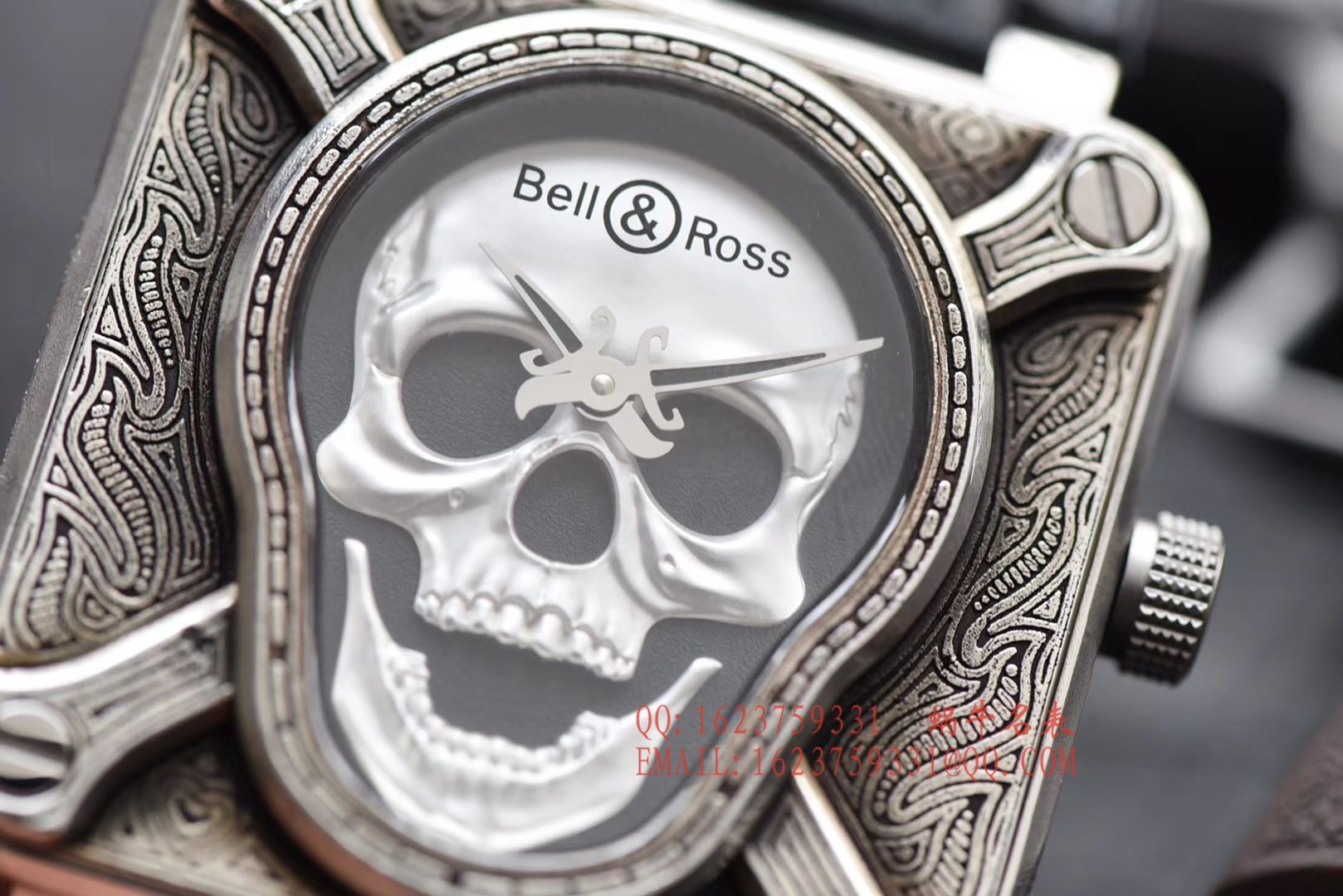 【独家视频评测】柏莱士BELL & ROSS BR 01 Burning skull  Instruments 系列限量版骷颅头 / BLCH019