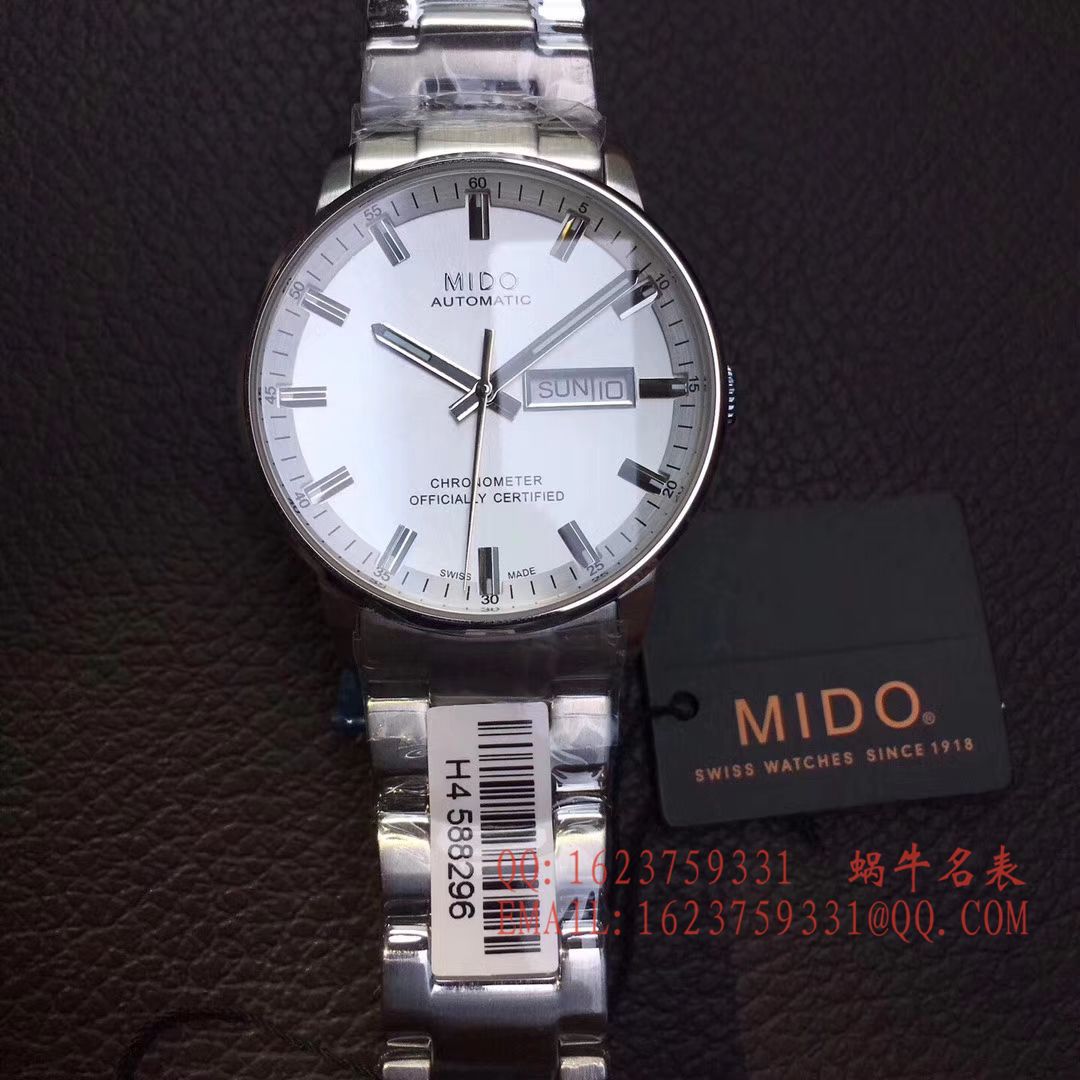 【台湾厂一比一超A精仿手表】美度指挥官系列M016.430.16.061.22腕表 / MD07