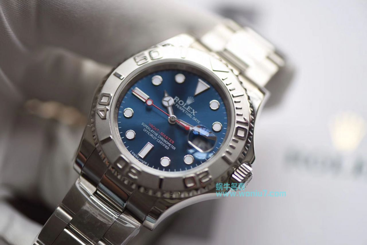 【AR一比一超A高仿手表】劳力士游艇名仕型系列116622蓝盘腕表 / R250