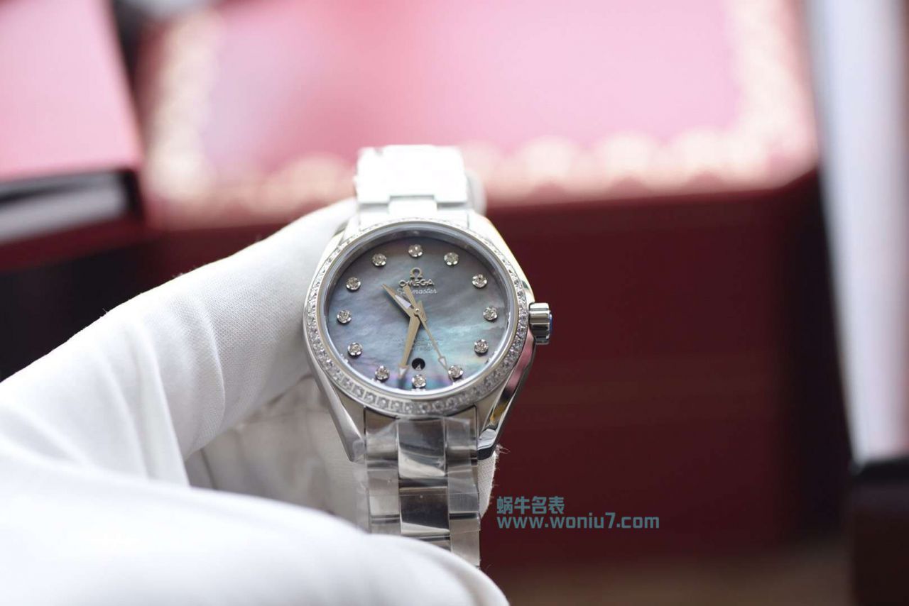 【台湾厂一比一超A高仿手表】欧米茄海马系列231.15.34.20.57.001女士机械腕表集合 / M309