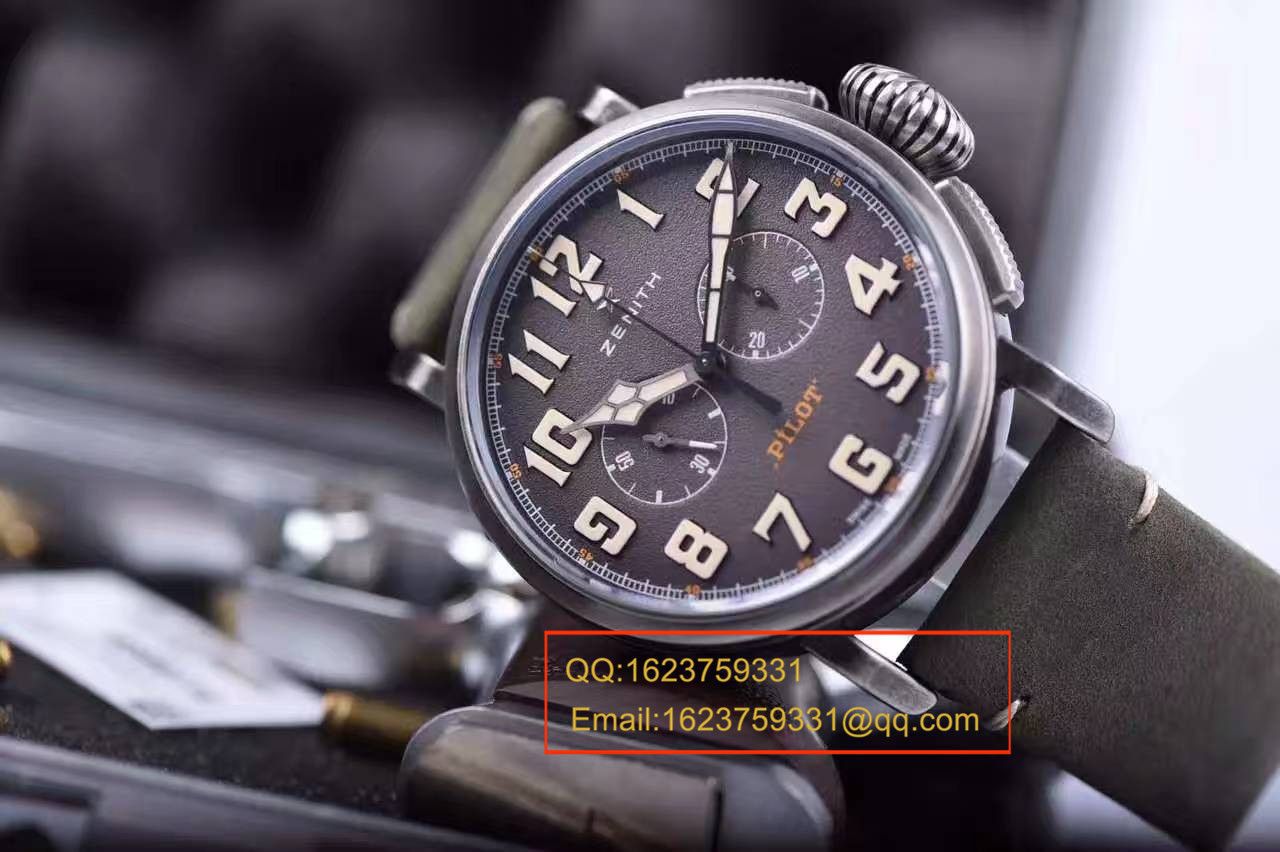 视频评测真力时飞行员系列11.2430.4069/21.C773腕表一比一精仿手表【XF原KW咖啡骑士】 / ZSL013MM