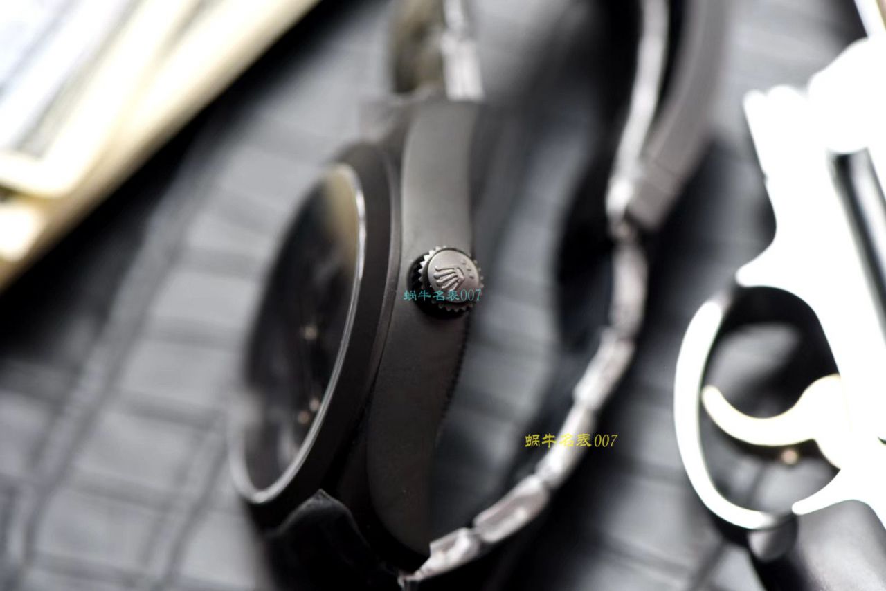 JB厂出品劳力士Label Noir合作开发116400闪电针的数据进行开发蚝式第一枚劳力士陀飞轮腕表 / R361