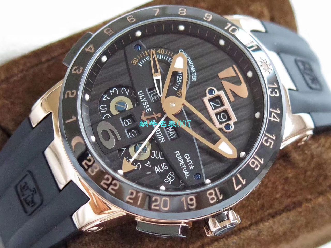 【评测TWA雅典复刻手表】雅典表复杂功能系列326-03腕表 / YD017
