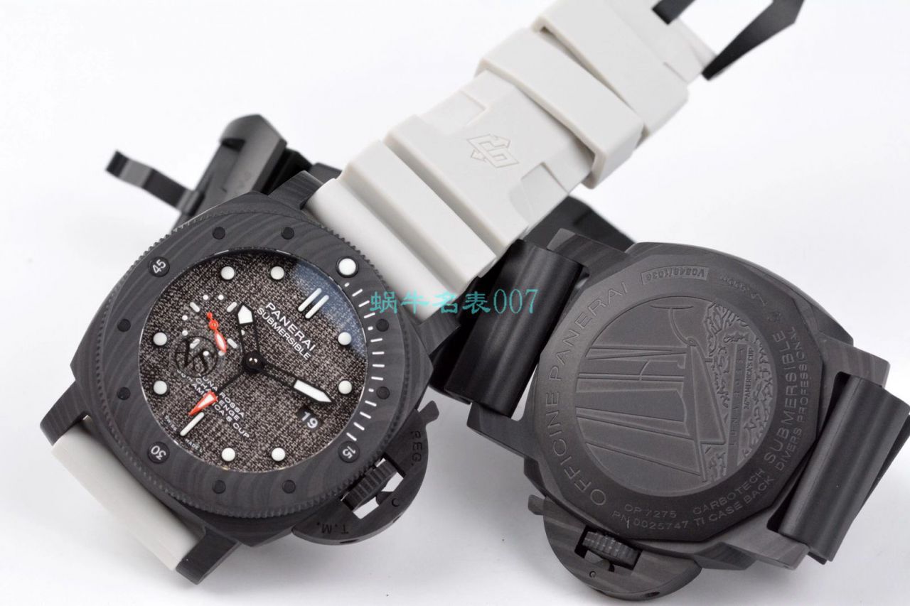 VS厂沛纳海PAM01039,PAM1039顶级复刻手表VS真正的帆布面盘 / PAM1039