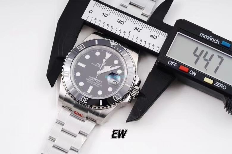视频评测EW厂劳力士专柜新款绿水鬼1比1超A复刻手表41毫米m126610lv-0002腕表 / R687