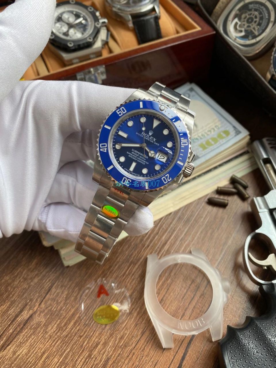N厂V10版劳力士蓝水鬼潜航者型一比一复刻手表116619LB-97209腕表 / R681