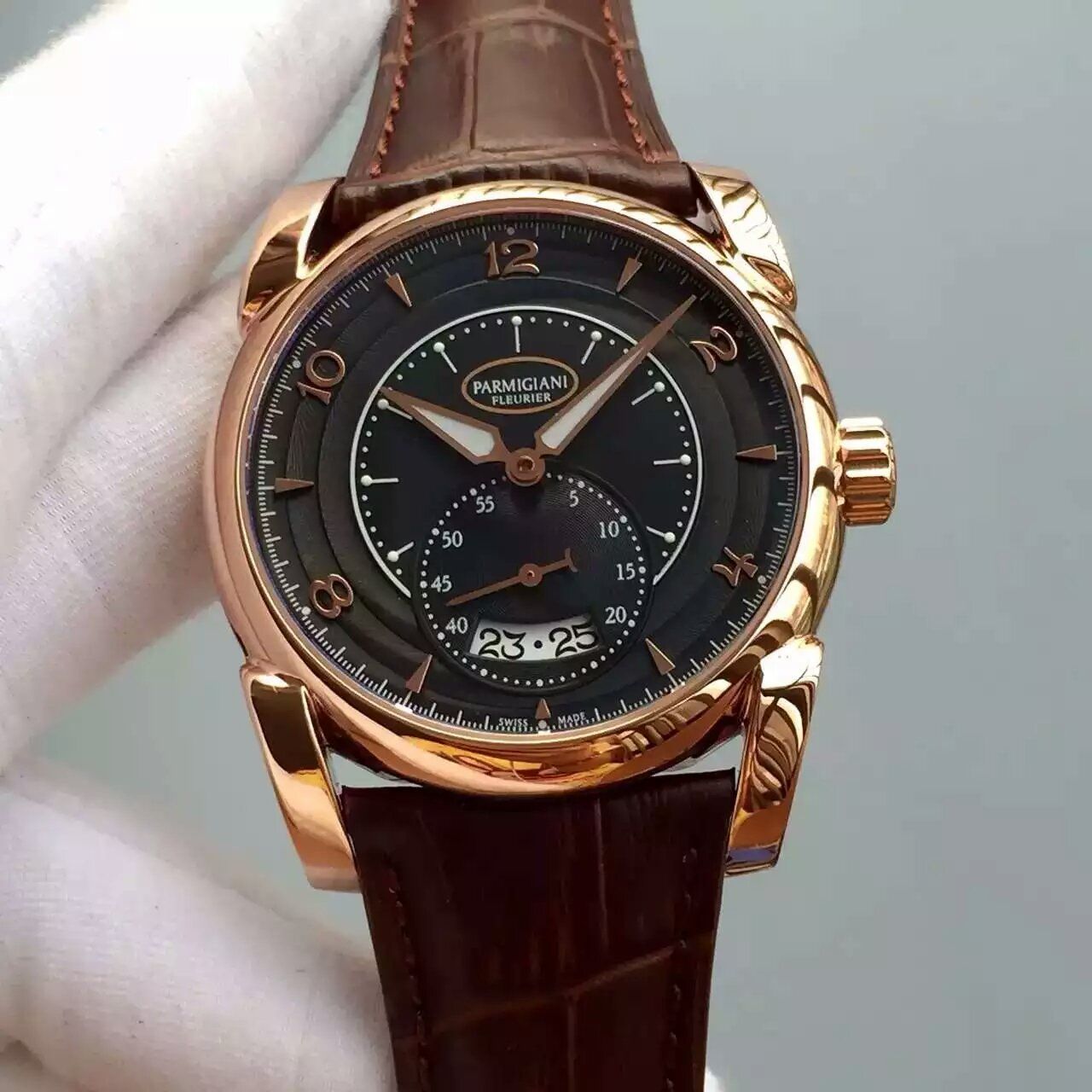 【TF厂一比一高仿手表】帕玛强尼Tonda系列PF012508.01腕表 / PM025