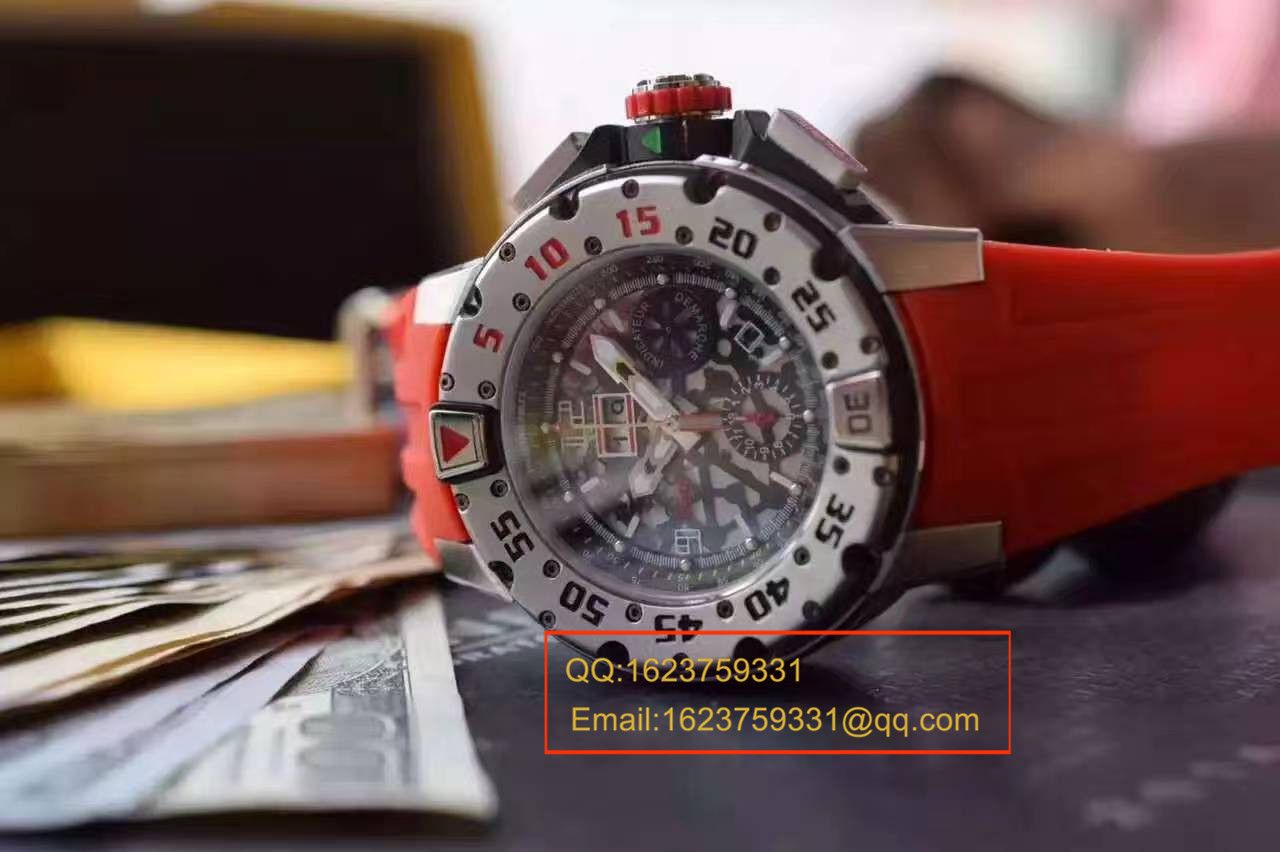 【实拍图鉴赏】RM厂1:1超A精仿手表之里查德米尔男士系列RM 032 RG腕表 / RMBG032
