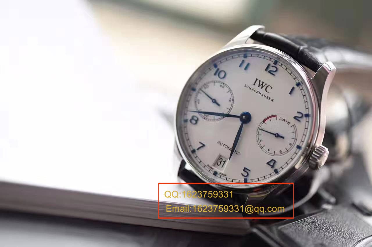【独家视频测评】【ZF一比一超A高仿手表】万国葡萄牙计时系列IW500705腕表（万国七日链） / WG256