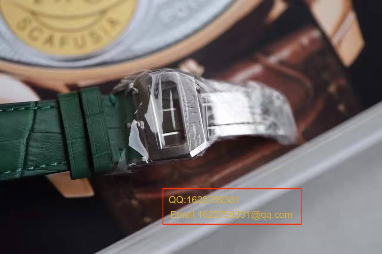YL厂出品新款翠绿限量版万国葡萄牙三问手动机械腕表 / WBA292