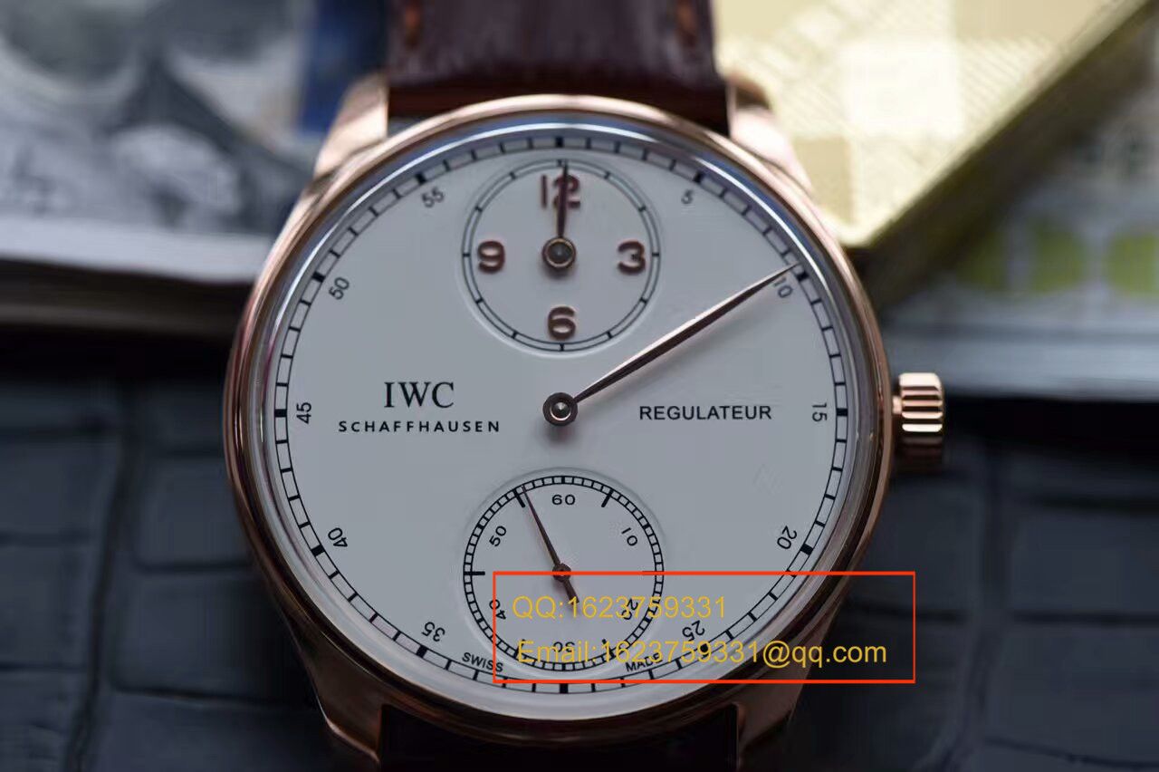 【YL厂顶级复刻高仿手表】万国葡萄牙系列IW544402腕表 / WG277