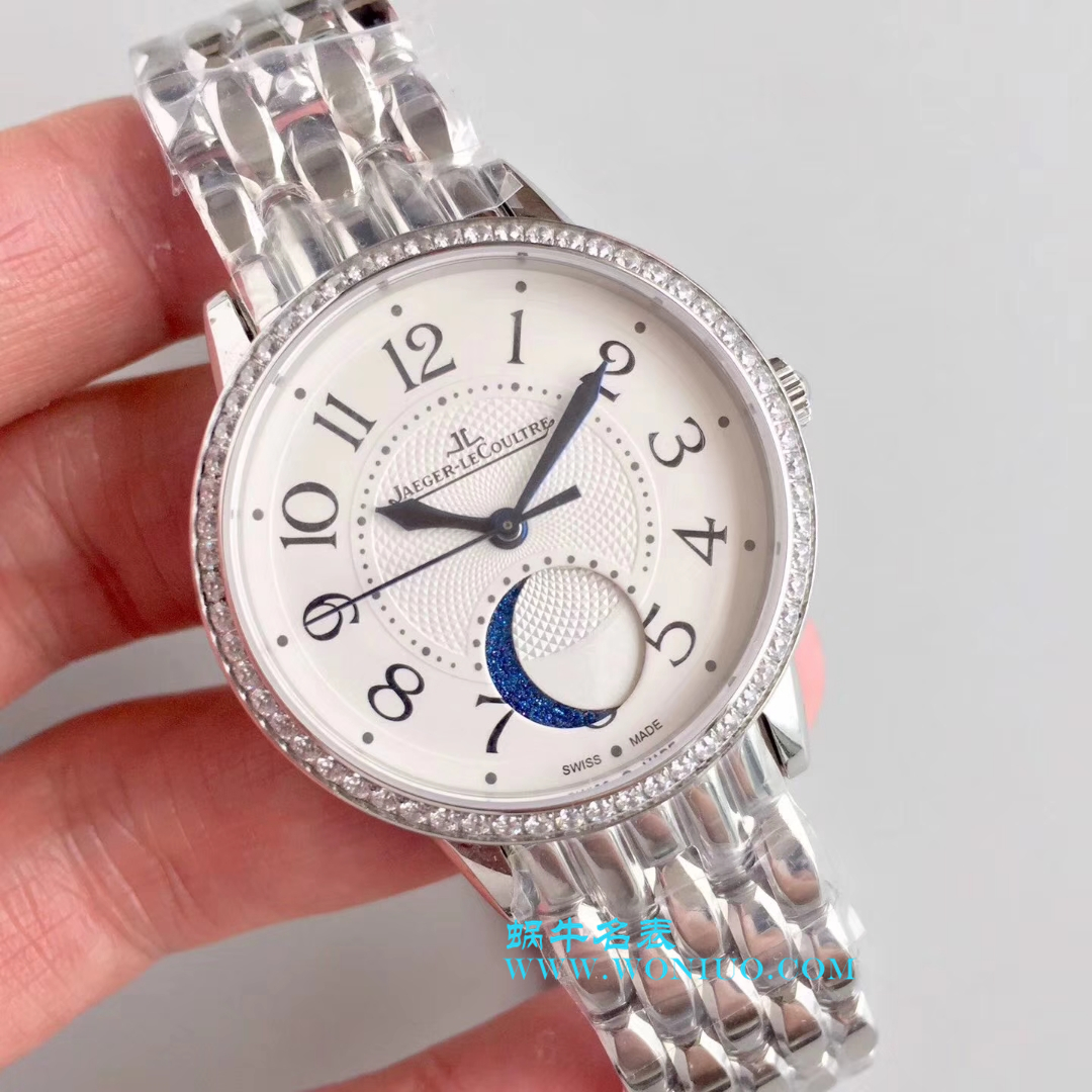 积家简约款女士腕表 翻转系列精致款腕表 高仿积家手表 - 七七奢侈品