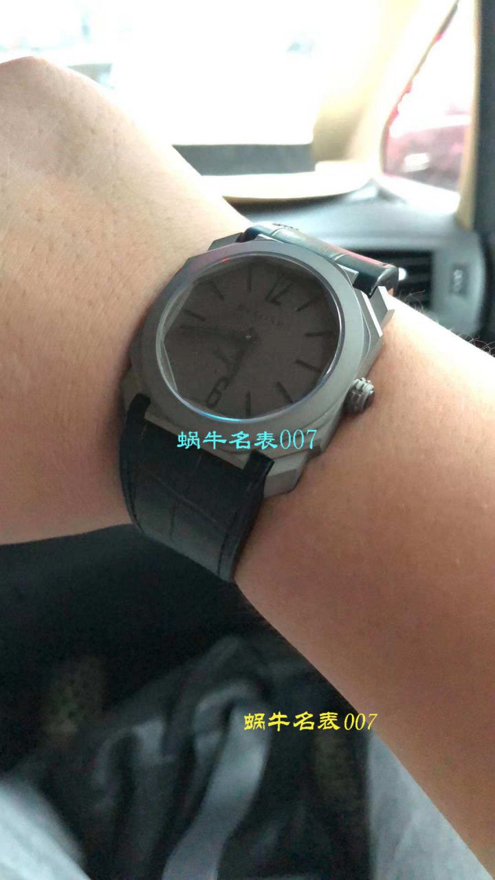 【台湾一比一超A高仿手表】宝格丽OCTO系列102028 BGO40BPLXT腕表 / BZ017