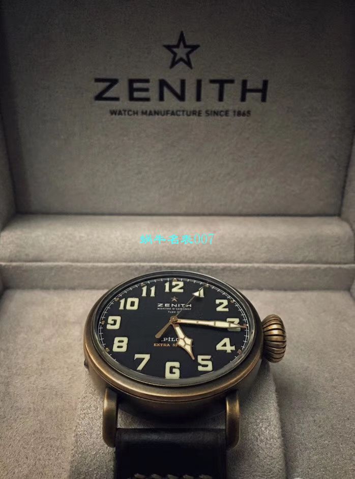 【XF厂Zenith青铜大飞复刻手表】真力时飞行员系列29.2430.679/21.C753腕表 / ZLS039