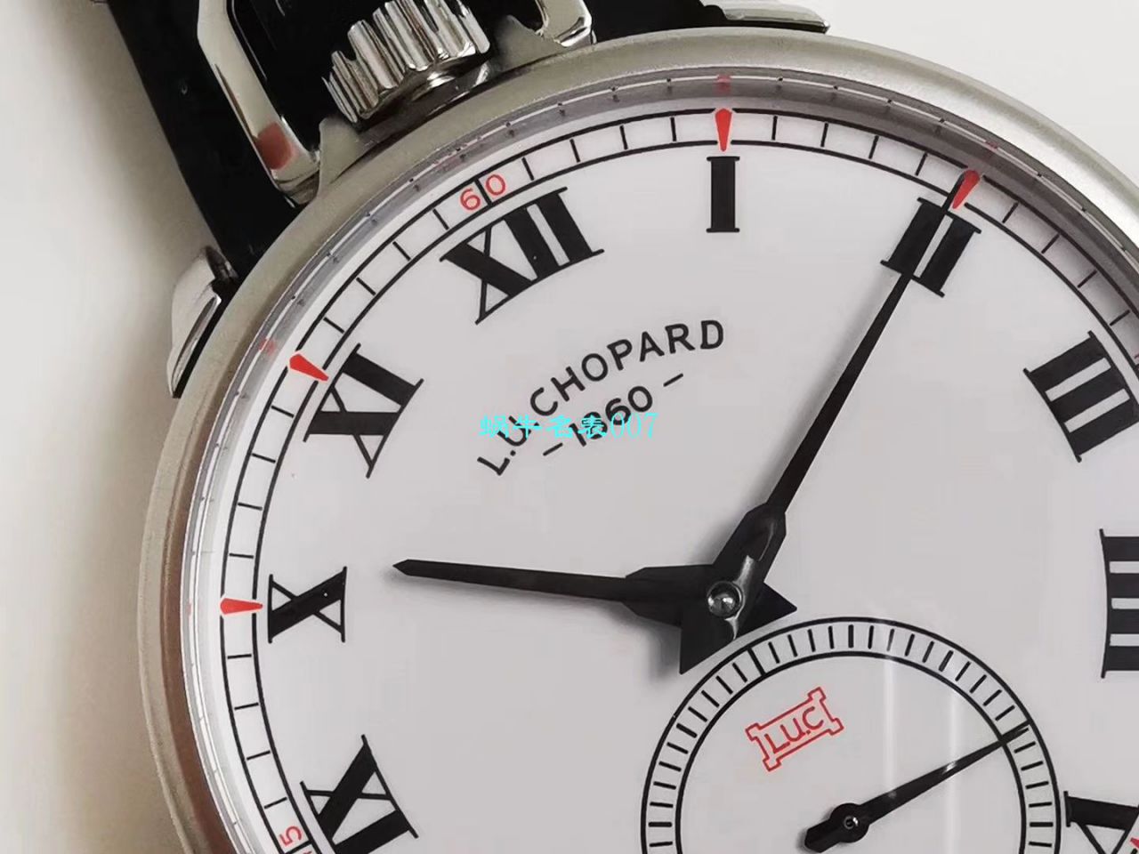 【LUC厂Chopard复刻手表】萧邦L.U.C系列L.U.C THE TRIBUTE系161923-1001腕表‎与‎怀表一‎体腕表 / XB052