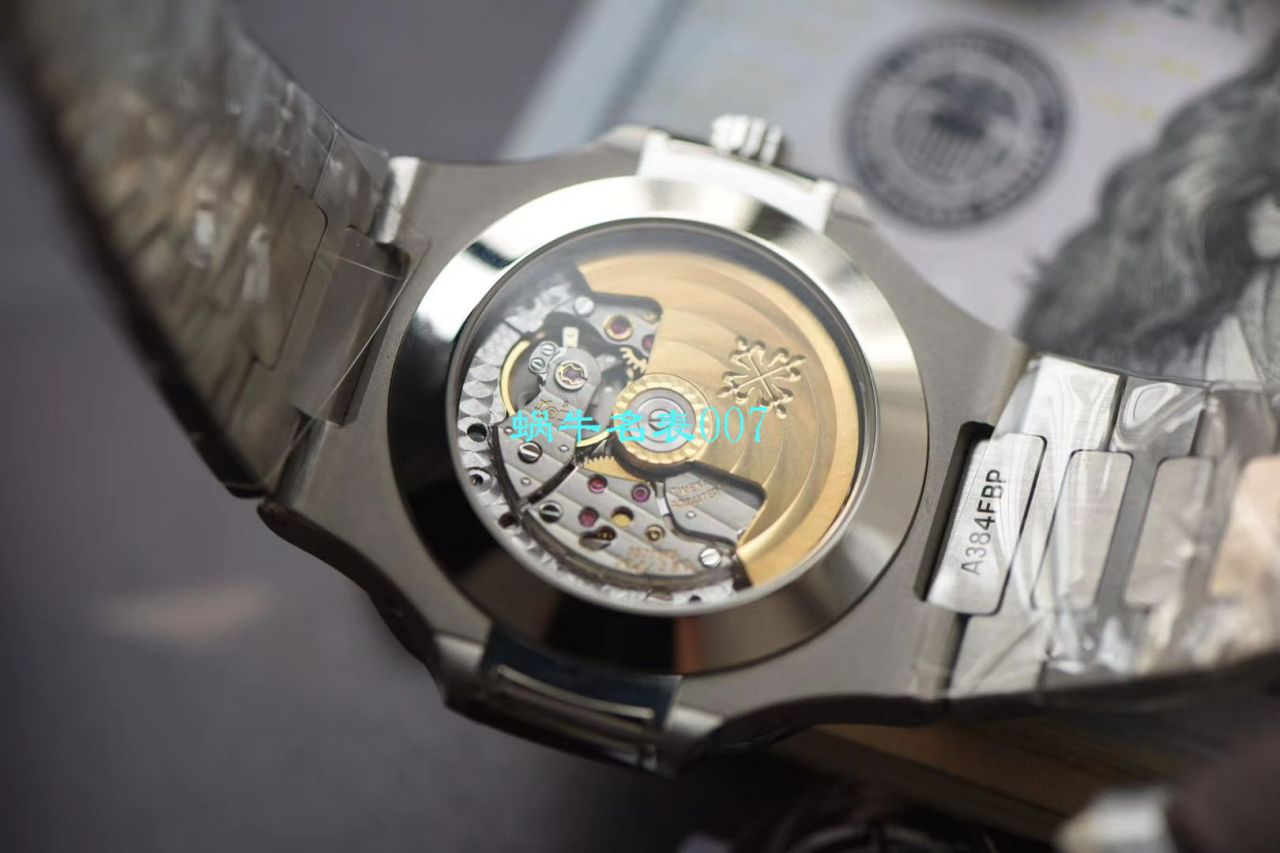 【GR厂官网复刻鹦鹉螺手表】百达翡丽运动优雅系列5726/1A-014腕表 / BD259