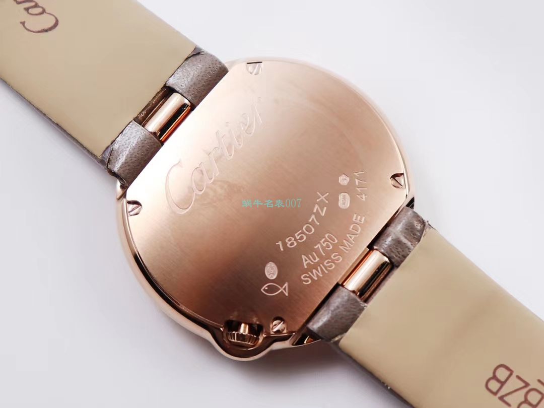 V6厂顶级复刻手表卡地亚白气球女装30毫米WGBL0005，WJBL0008腕表 / K277