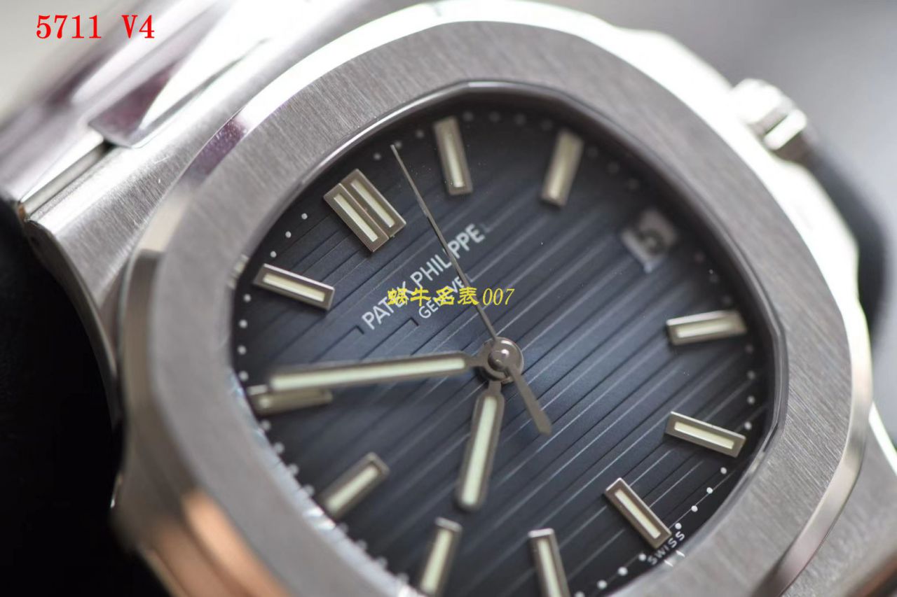 PPF厂V4版本【视频评测】百达翡丽鹦鹉螺5711/1A-010复刻手表