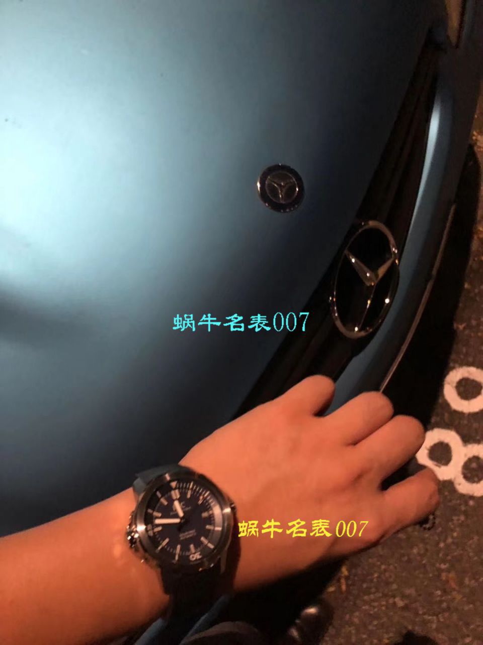 【视频评测V6厂蓝色字面完美升级】万国海洋时计1比1顶级高仿手表IW329005腕表 / WG606
