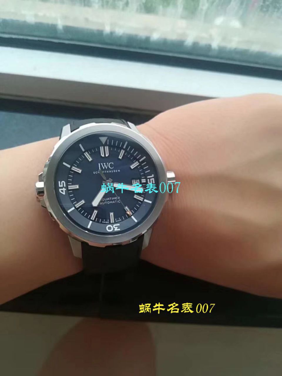 【视频评测V6厂蓝色字面完美升级】万国海洋时计1比1顶级高仿手表IW329005腕表 / WG606