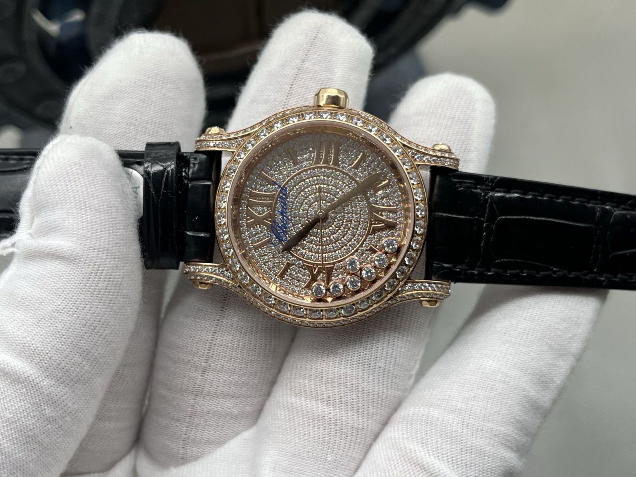 2025年YF Factory萧邦快乐钻最新款满天星腕表 /  