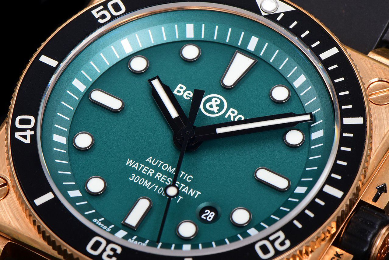 柏莱士INSTRUMENTS系列BR0392-D-LT-BR/SRB腕表 /  