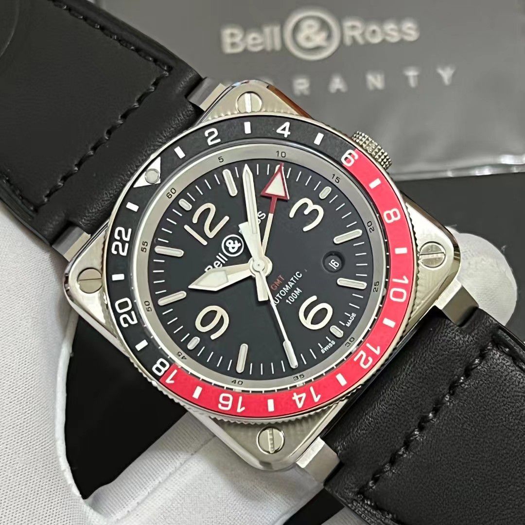 柏莱士INSTRUMENTS系列BR0393-BL-ST/SCA腕表 /  