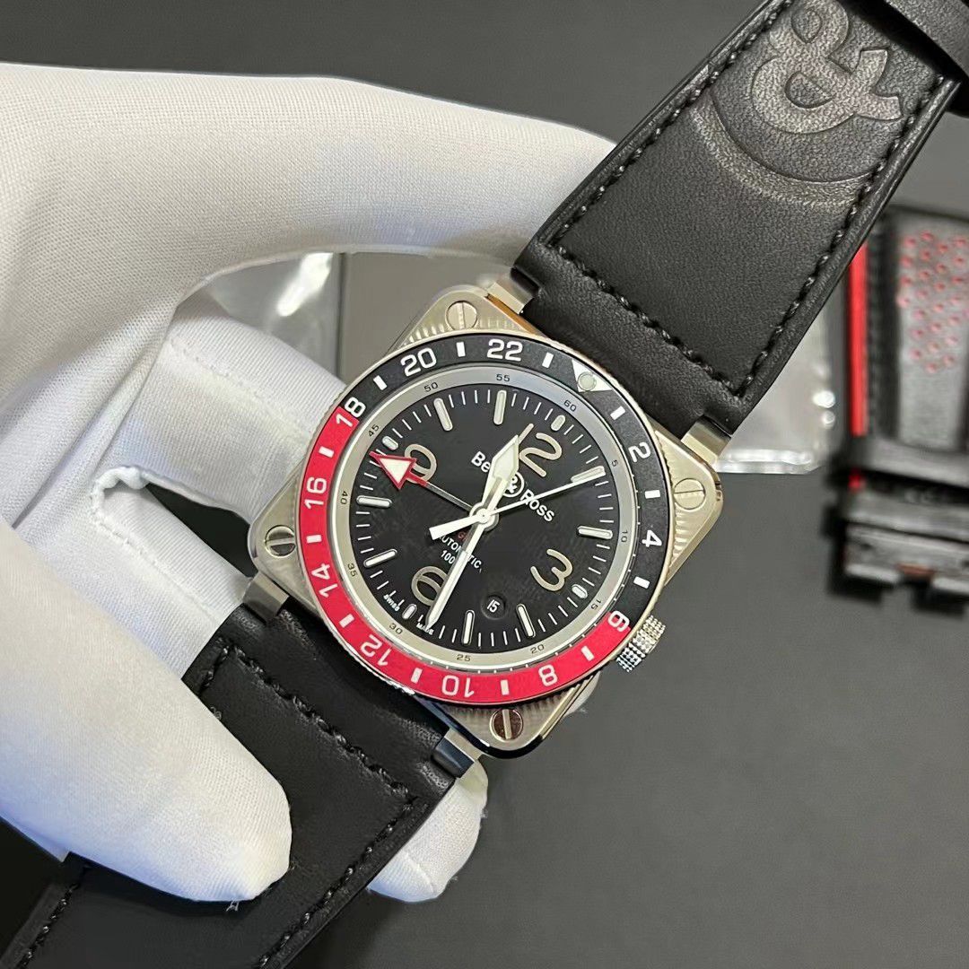 柏莱士INSTRUMENTS系列BR0393-BL-ST/SCA腕表 /  