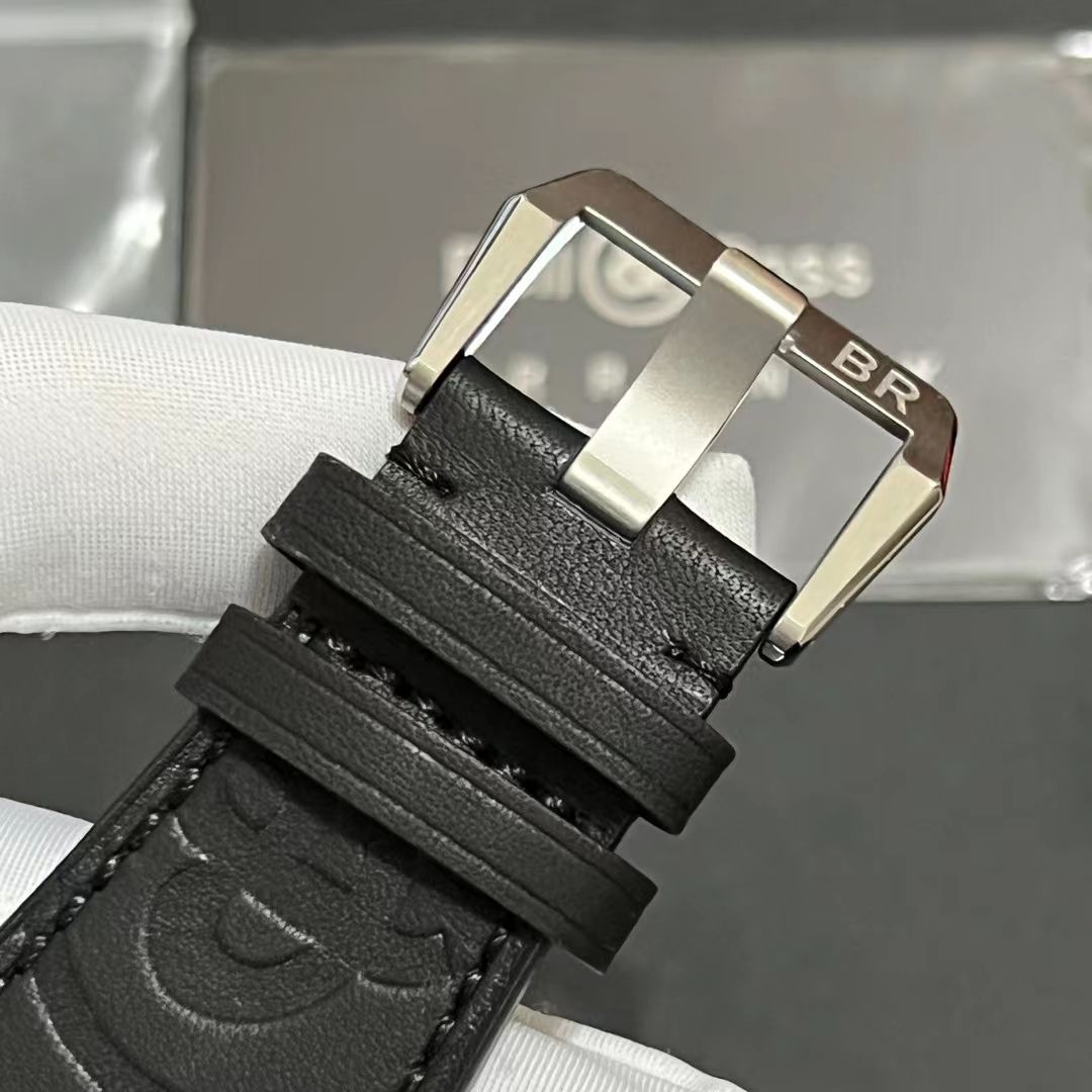 柏莱士INSTRUMENTS系列BR0393-BL-ST/SCA腕表 /  