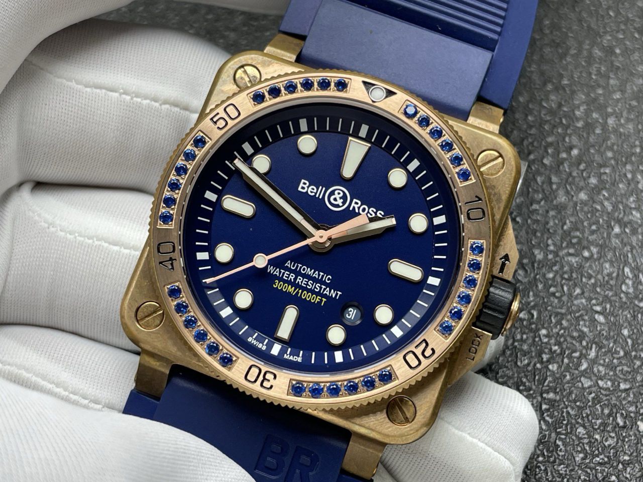 柏莱士INSTRUMENTS系列BR0392-D-G-BR/SCA腕表 /  