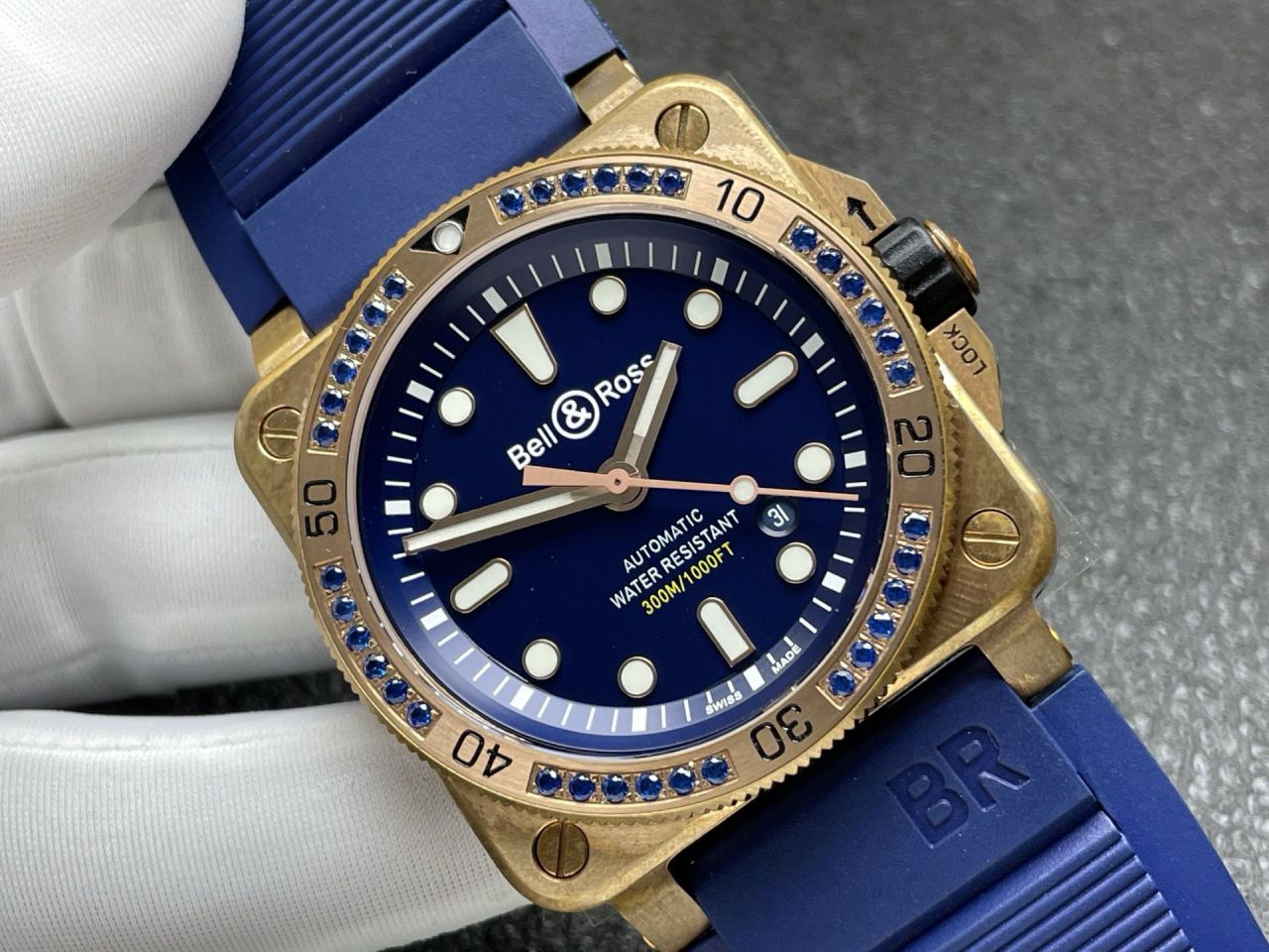 柏莱士INSTRUMENTS系列BR0392-D-G-BR/SCA腕表 /  