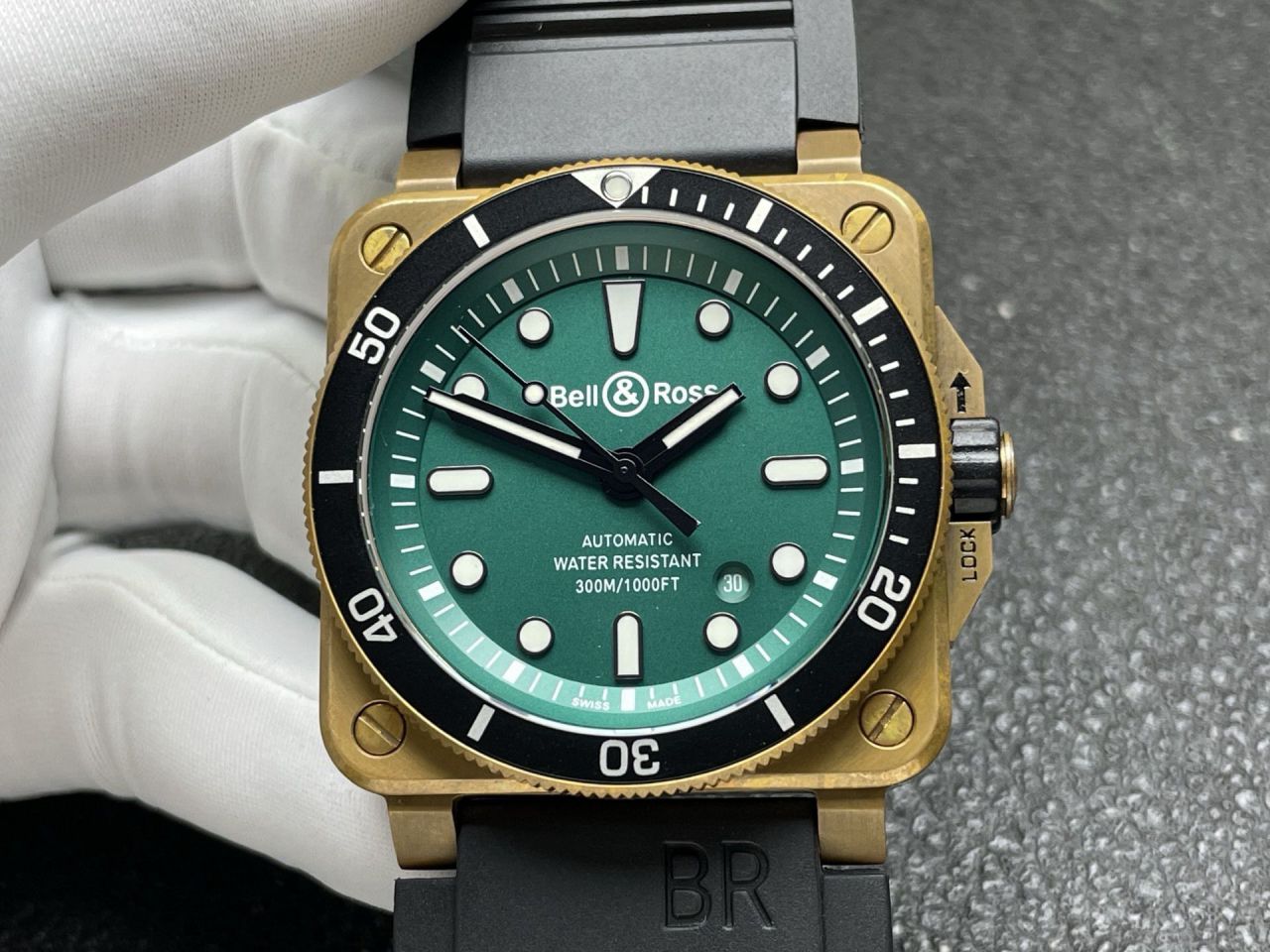 柏莱士INSTRUMENTS系列BR0392-D-G-BR/SCA腕表 /  