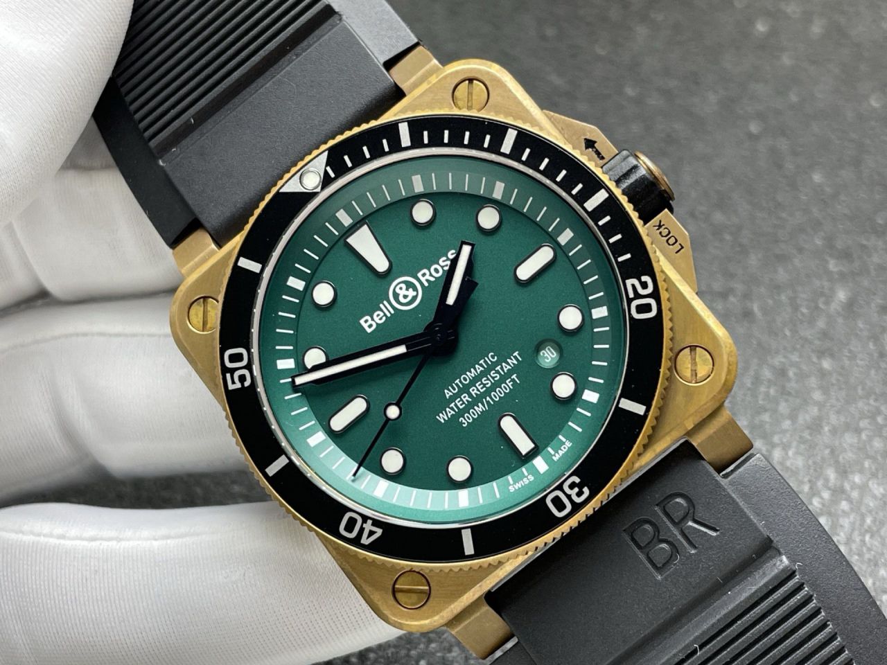 柏莱士INSTRUMENTS系列BR0392-D-G-BR/SCA腕表 /  