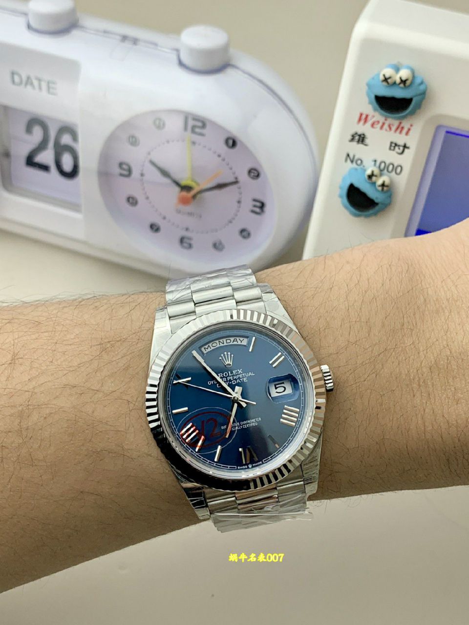 VS配重劳力士星期日历型系列m228239-0076腕表 /  