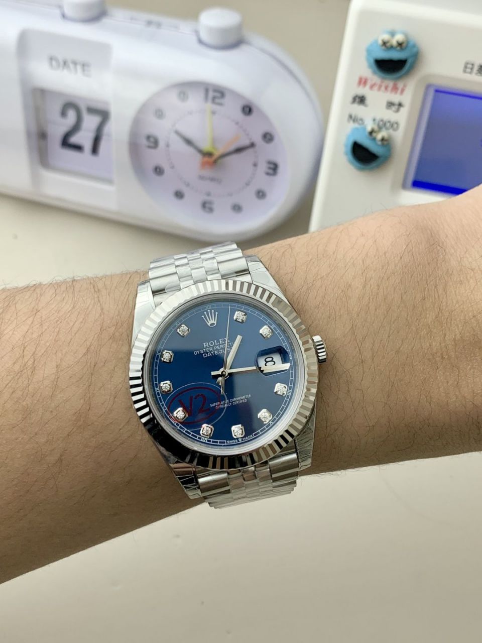 VS劳力士日志型V2系列m126334-0016腕表 /  