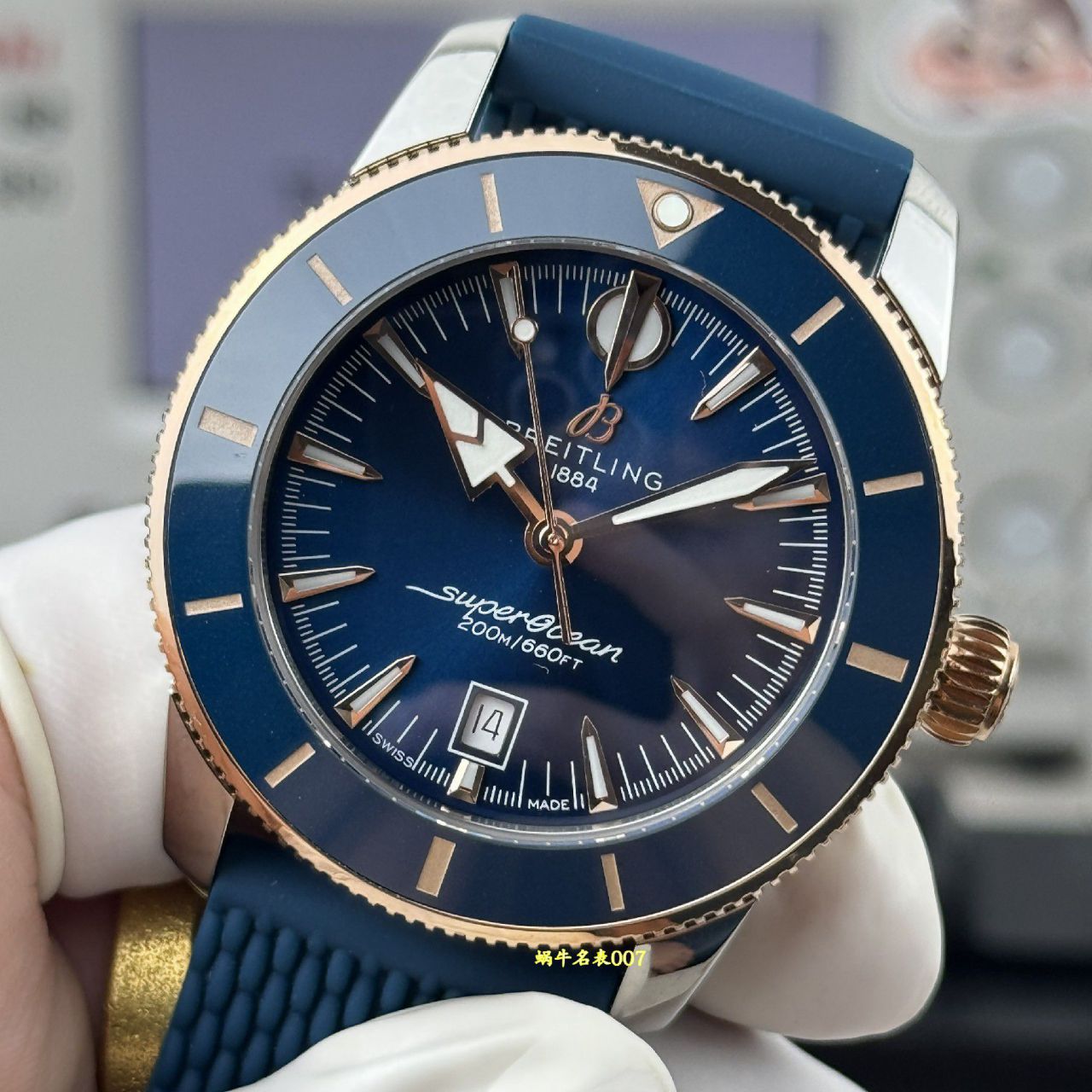 BLS百年灵超级海洋文化系列UB2010161C1S1腕表 /  