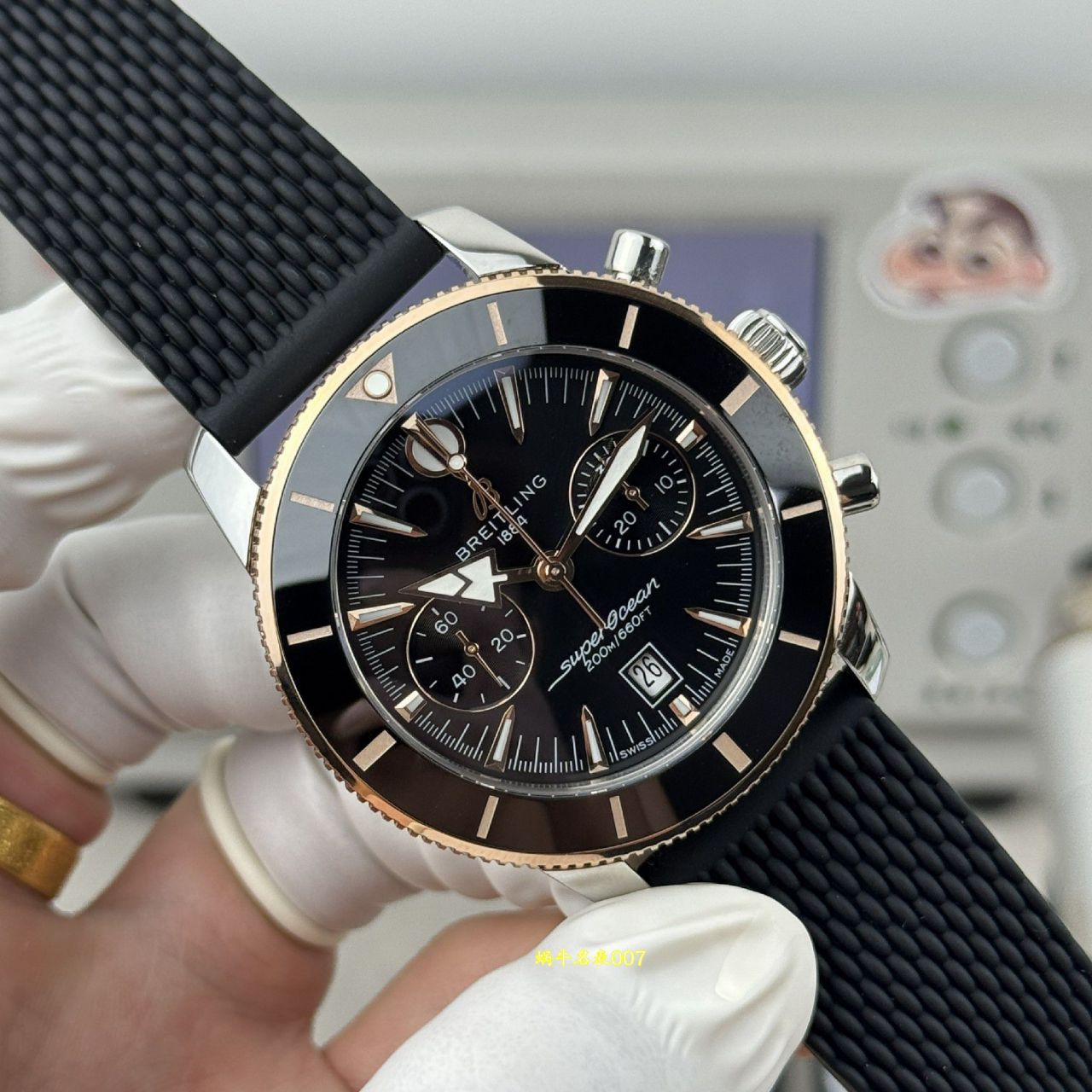 BLS百年灵超级海洋文化系列UB0156H11B1S1腕表 /  