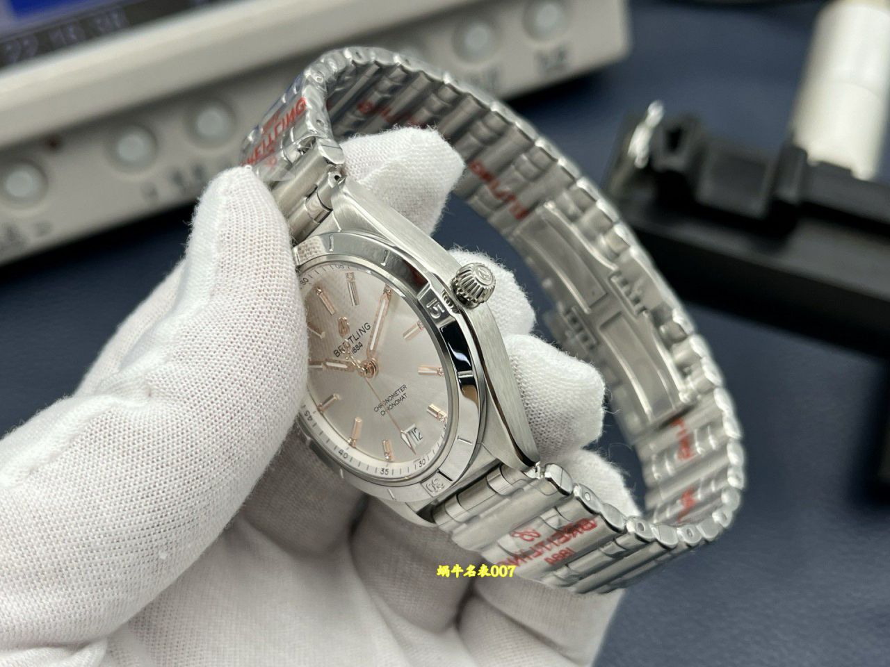 BLS百年灵机械计时系列A10380101A2A1腕表 /  