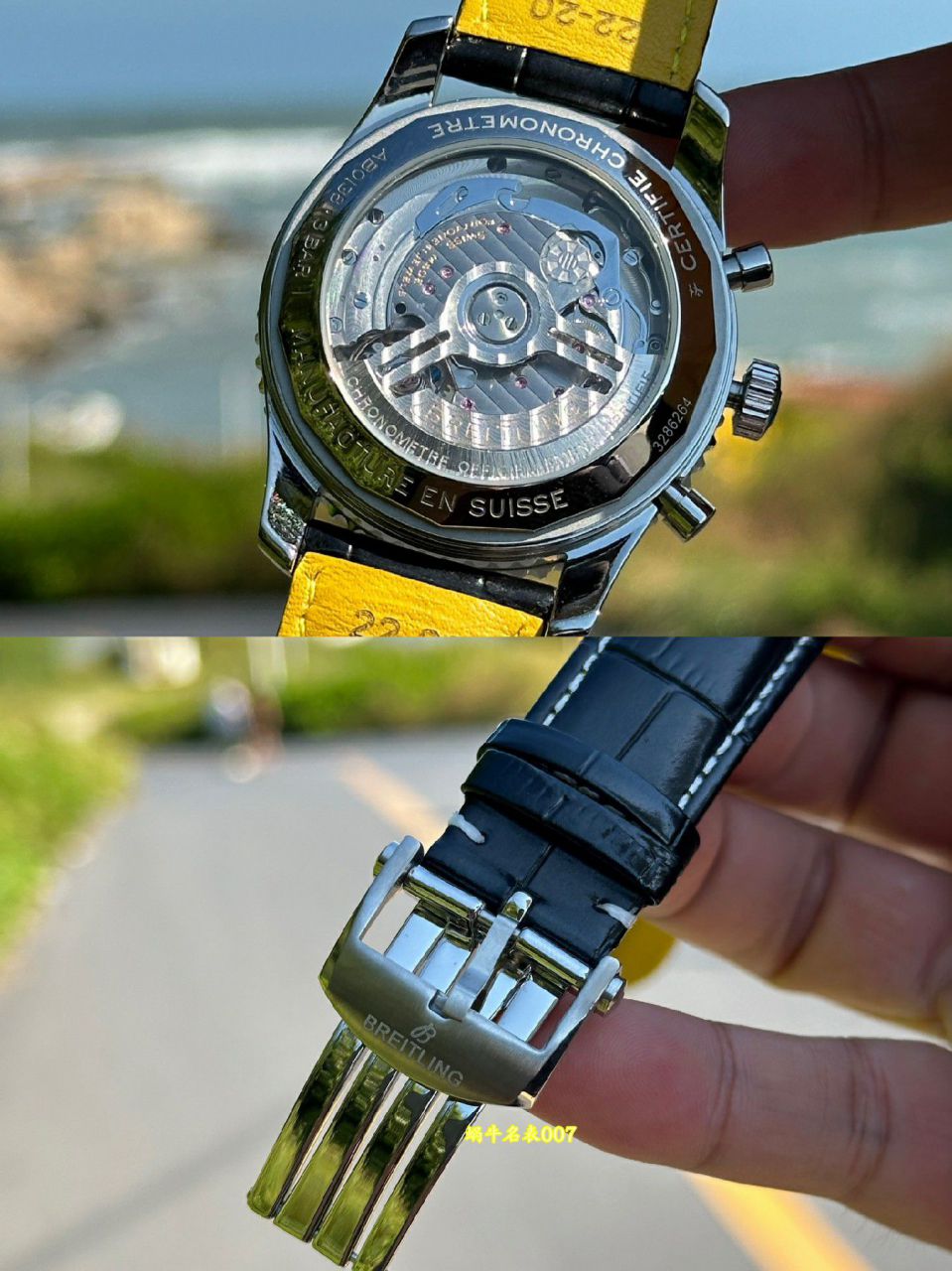 BLS百年灵航空计时系列UB01384A1B1P1腕表 /  