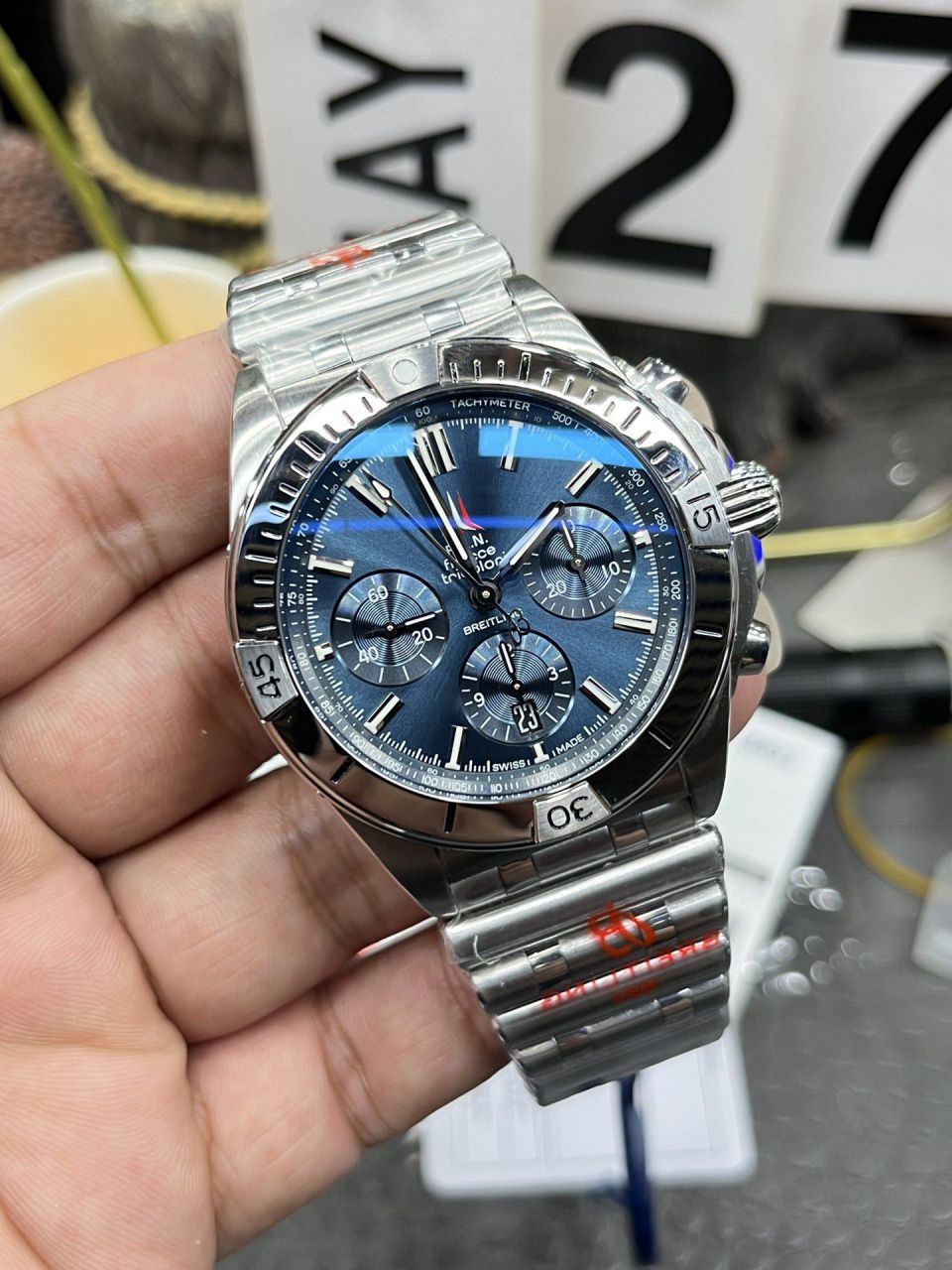 BLS百年灵机械计时系列AB01344A1C1A1腕表 /  